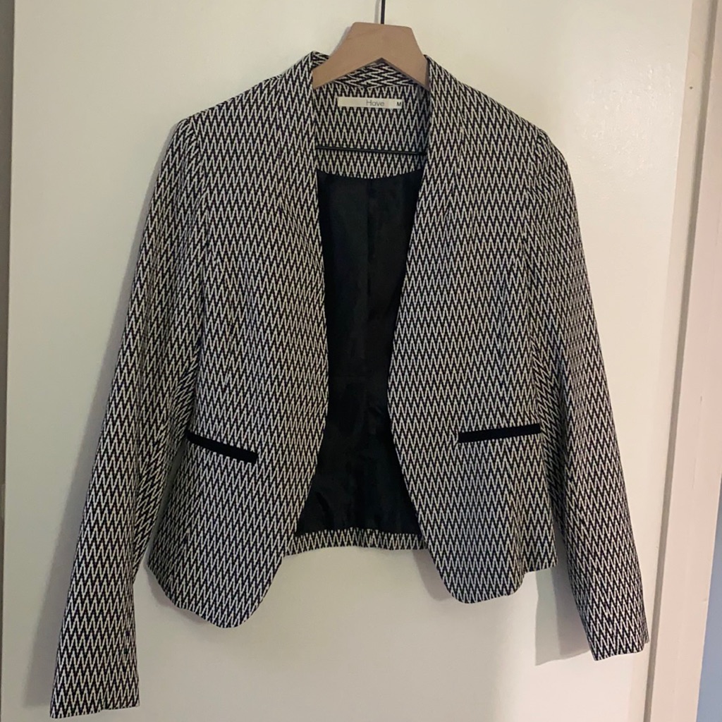 Zigzag Blazer